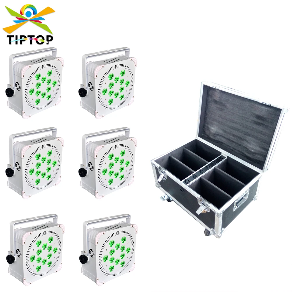 6 шт. + чехол с электрической зарядкой F light 12x18 Вт RGBWA + UV 6 в 1 батарея беспроводной светодиодный светильник Par плоский белый/черный корпус опционально
6 шт. + чехол с электрической зарядкой F light 12x18 Вт RGBWA + UV 6 в 1 батарея беспроводной светодиодный светильник Par плоский белый/черный корпус опционально