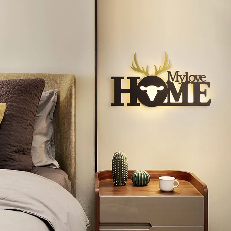 English Letter led Wall Lamp Home Living Room Background Decoration Wall Lights Modern Simple Bedroom Sconce Bedside Aisle Light
English Letter led Wall Lamp Home Living Room Background Decoration Wall Lights Modern Simple Bedroom Sconce Bedside Aisle Light