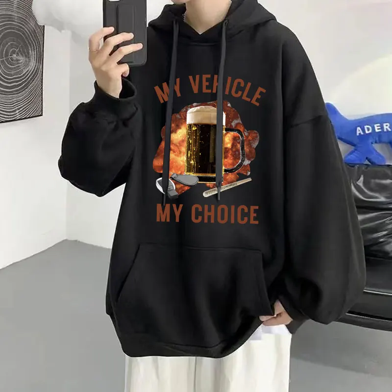My Vehicle My Choice Funny Meme Hoodie Men Women Vintage Fashion Novelty Pullovers Casual Oversized Male Warm Hoodies Streetwear
My Vehicle My Choice Funny Meme Hoodie Men Women Vintage Fashion Novelty Pullovers Casual Oversized Male Warm Hoodies Streetwear