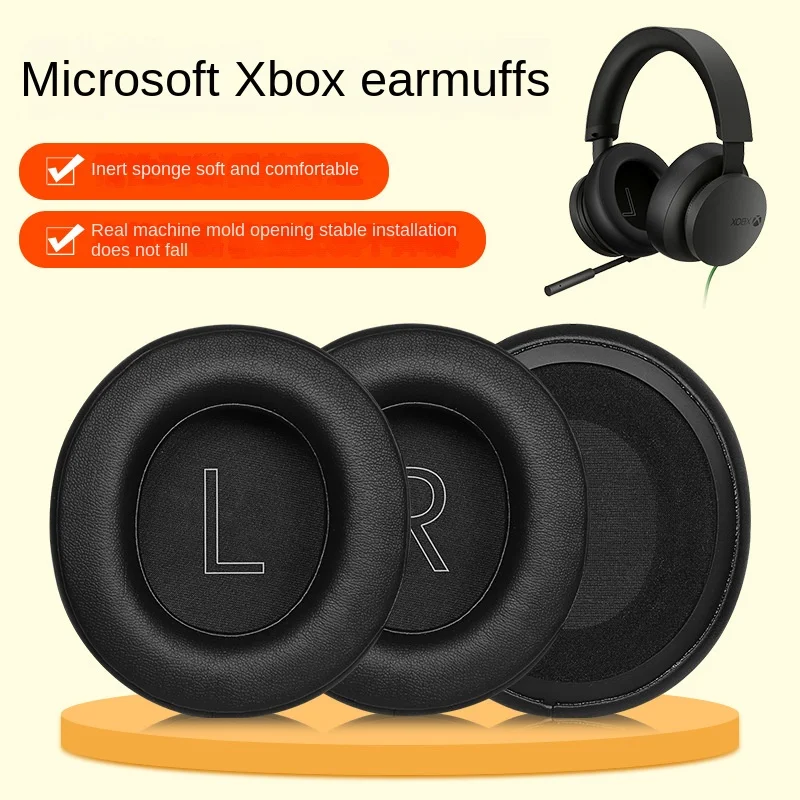 

Earpads For Microsoft Xbox One Wireless Earphone Cover Earmuffs Series X S/PC Headphone Sponge Cover Replacement Accessories