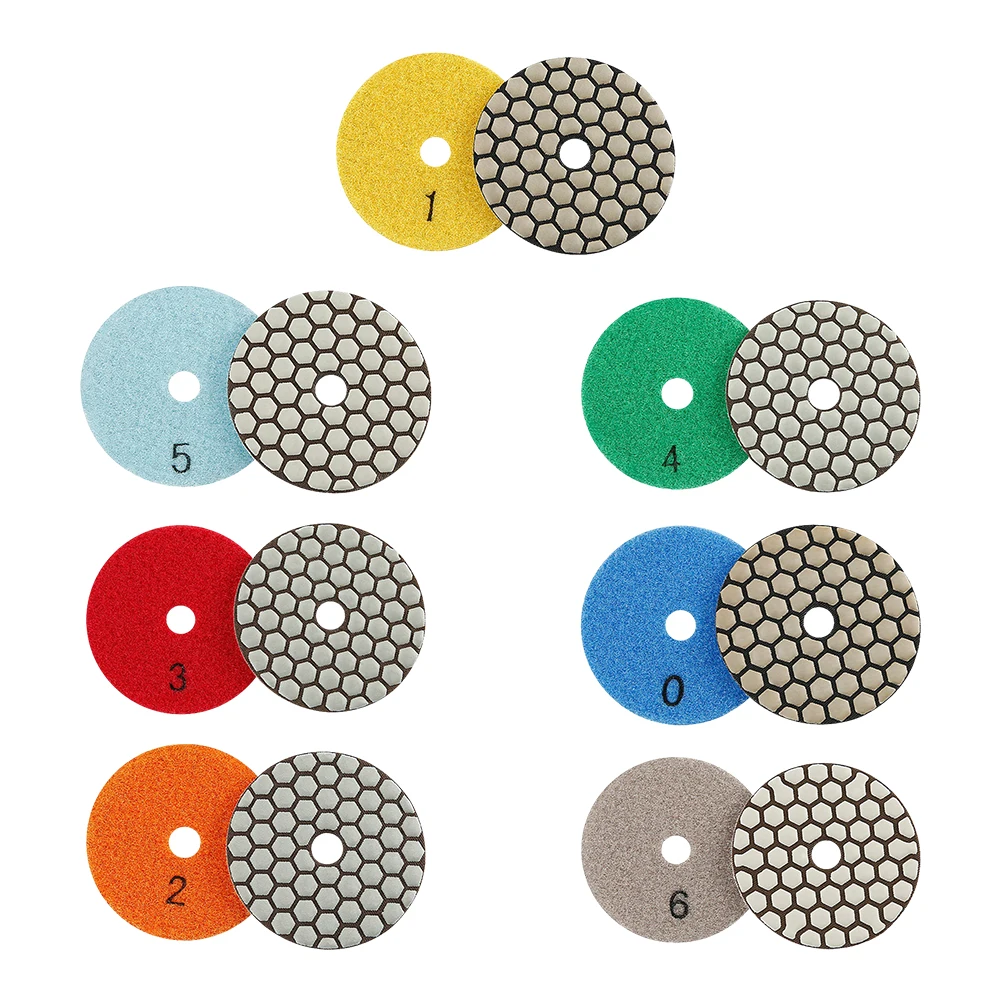1pc 80mm 3inch Diamond Dry Polishing Pad 50-3000grit Grinding Discs For Granite Marble Concrete Stone Sanding Discs Grinding
1pc 80mm 3inch Diamond Dry Polishing Pad 50-3000grit Grinding Discs For Granite Marble Concrete Stone Sanding Discs Grinding