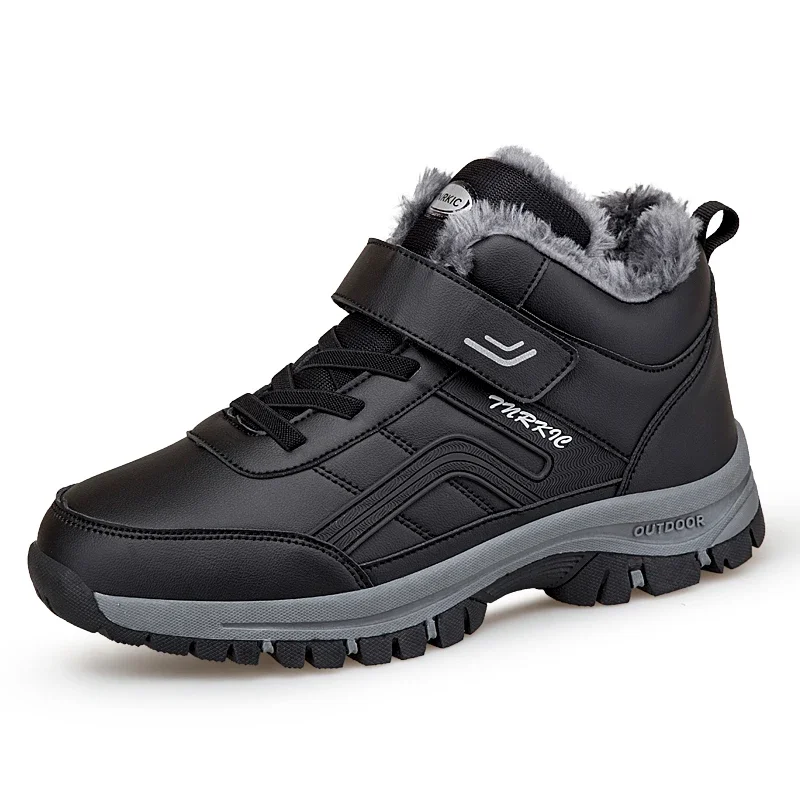 Winter Boots for Men New Waterproof Leather Warm Snow Ankle Boots Women Unisex Outdoor Non-slip Work High-top Casual Shoes
Winter Boots for Men New Waterproof Leather Warm Snow Ankle Boots Women Unisex Outdoor Non-slip Work High-top Casual Shoes