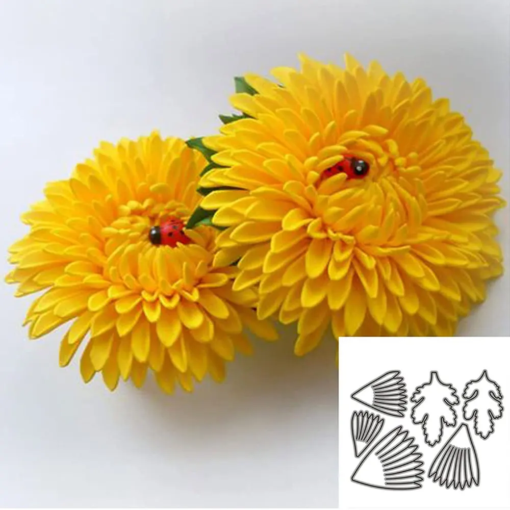 1Pc Metal Cutting Dies Cut Die Mold Chrysanthemum Petal Metal Dies Scrapbook Carbon Punch Knife Paper Craft Mould Stencils Mold
1Pc Metal Cutting Dies Cut Die Mold Chrysanthemum Petal Metal Dies Scrapbook Carbon Punch Knife Paper Craft Mould Stencils Mold