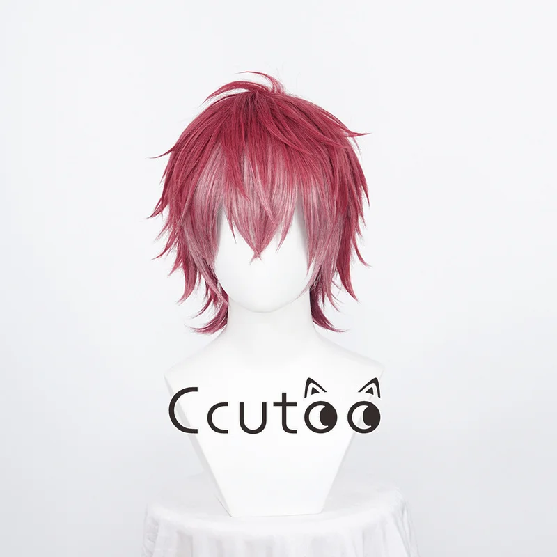 Парик для косплея влюбленных из аниме Devil IK, темно-красный короткий парик для костюма с градиентом, термостойкие синтетические волосы + шапочка для парика
Парик для косплея влюбленных из аниме Devil IK, темно-красный короткий парик для костюма с градиентом, термостойкие синтетические волосы + шапочка для парика