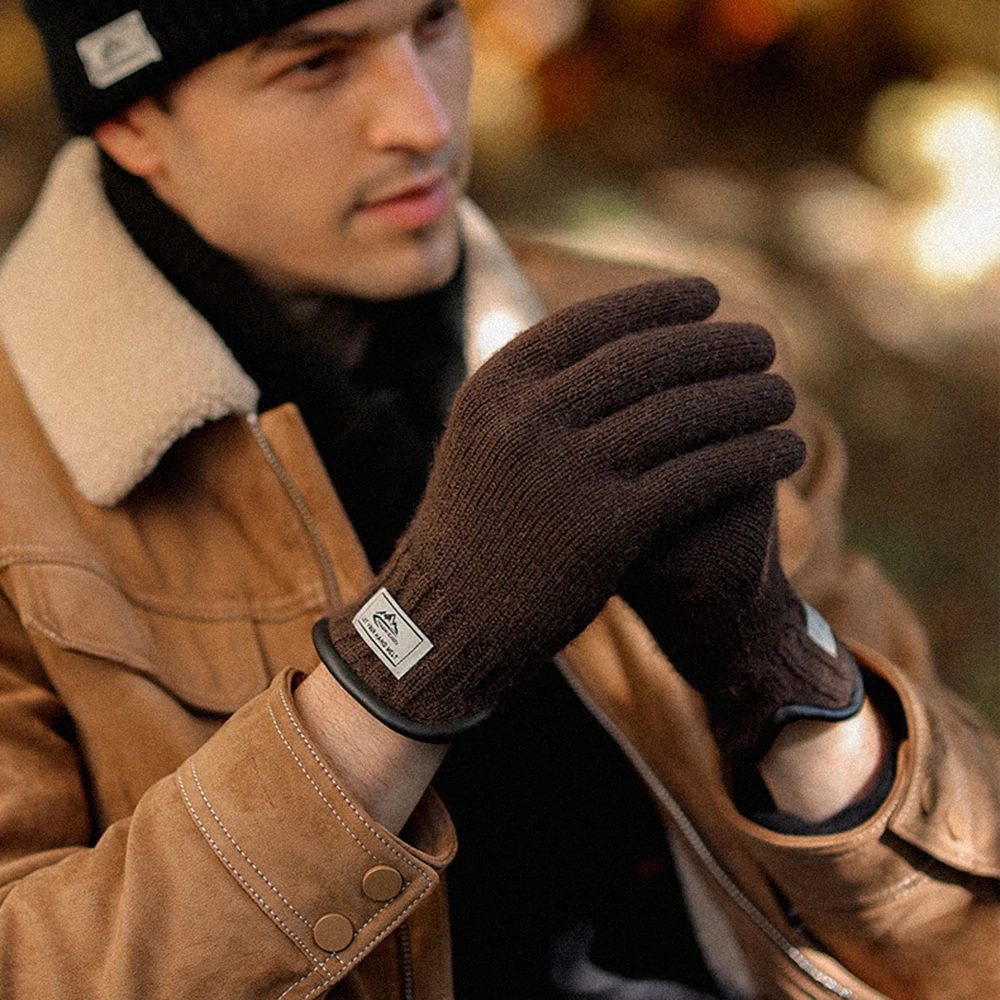 Winter Solid Gloves Thick Soft Knitting Keep Warm Can Touch Screen Anti-slip for Cold Weather Unisex Outdoor Skiing and Cycling
Winter Solid Gloves Thick Soft Knitting Keep Warm Can Touch Screen Anti-slip for Cold Weather Unisex Outdoor Skiing and Cycling