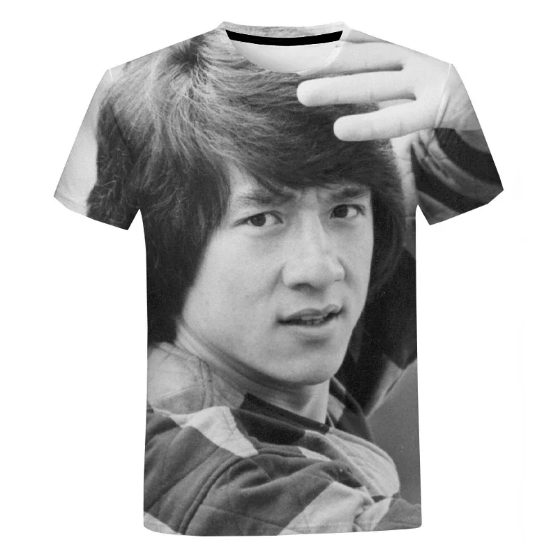 Jackie Chan 3d Printed Kung Fu T-Shirt Men'S Oversized Short Sleeve Loose Children Kung Fu Star Pattern Street Top T Shirts Tee
Jackie Chan 3d Printed Kung Fu T-Shirt Men'S Oversized Short Sleeve Loose Children Kung Fu Star Pattern Street Top T Shirts Tee