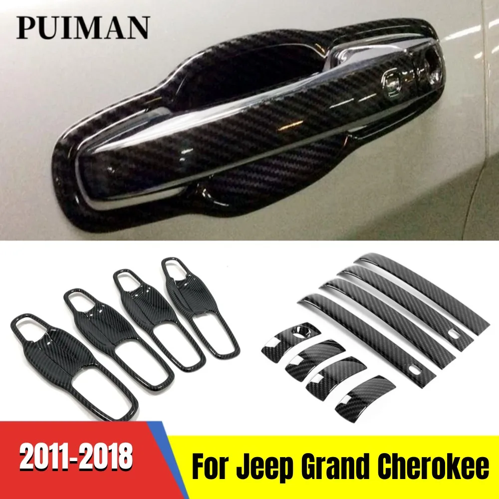 8PCS ABS Carbon Fiber Car Side Door Handl Cover Trim Exterior Accessories For Jeep Grand Cherokee 2014 2015 2016 2017 2018
8PCS ABS Carbon Fiber Car Side Door Handl Cover Trim Exterior Accessories For Jeep Grand Cherokee 2014 2015 2016 2017 2018