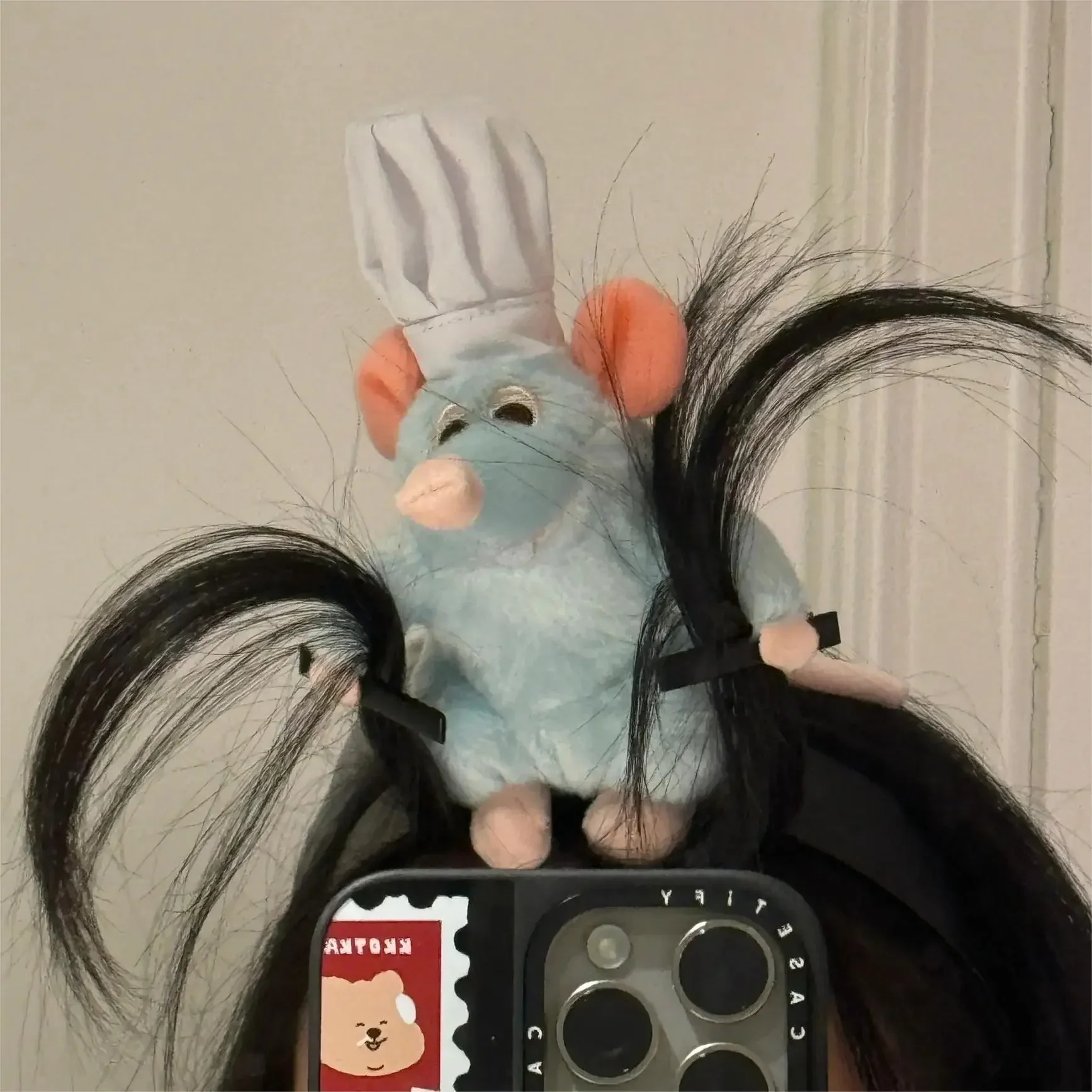 

New Ratatouille Hairband Cartoon Plush Doll Headband Creative Cute Wide-brimmed Hairbands Hairpin Hot Headdress Girl's Gift