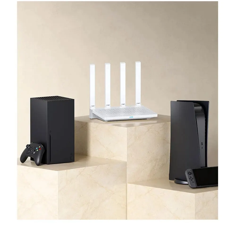 2024 NEW Original Xiaomi AX3000T Router 2.4GHz 5GHz 1.3GHz CPU 2X2 160MHz WAN LAN LED NFC Connection for Home Office Games Mi 2024 NEW Original Xiaomi AX3000T Router 2.4GHz 5GHz 1.3GHz CPU 2X2 160MHz WAN LAN LED NFC Connection for Home Office Games Mi