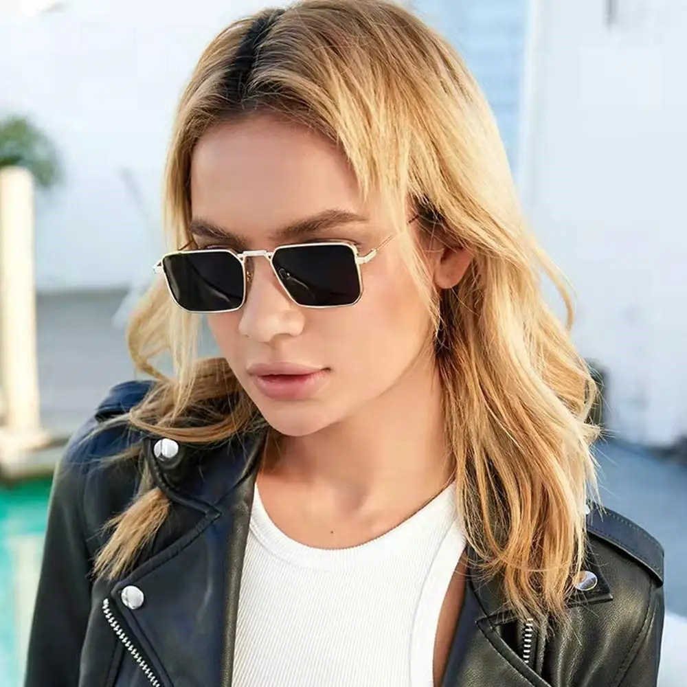 Retro Rectangle Sunglasses Candy Color Glasses Metal Frame Eyeglasses Punk Sun Glasses Travel Goggle Shades UV400 Eyewear
Retro Rectangle Sunglasses Candy Color Glasses Metal Frame Eyeglasses Punk Sun Glasses Travel Goggle Shades UV400 Eyewear
