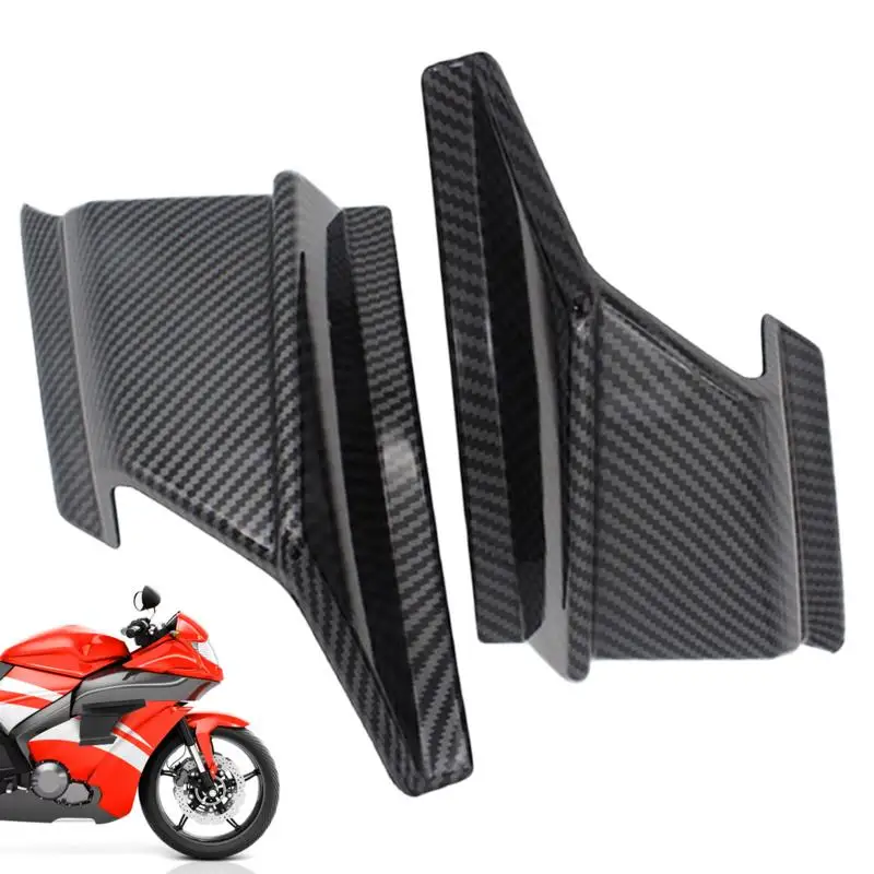 

Motorcycle Side Wing Deflector Carbon Fiber Spoiler On The Front Side Of Motorcycle Motorcycle Fairing Side Wings Fixed-Position