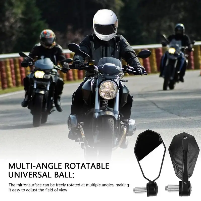 Motorcycle Rearview Mirror Rotating Motorbike Side View Mirror Rotating Motorbike Wing Vintage Conversion Reflector Side Mirror 
Motorcycle Rearview Mirror Rotating Motorbike Side View Mirror Rotating Motorbike Wing Vintage Conversion Reflector Side Mirror