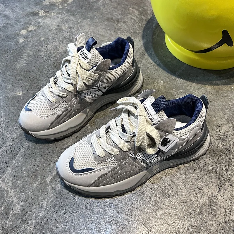 2024 Fashion Retro Mesh Thick Sole Woman Shoes Spring Autumn Designer New Soft Sole Outdoor Sports Women's Sneakers
2024 Fashion Retro Mesh Thick Sole Woman Shoes Spring Autumn Designer New Soft Sole Outdoor Sports Women's Sneakers