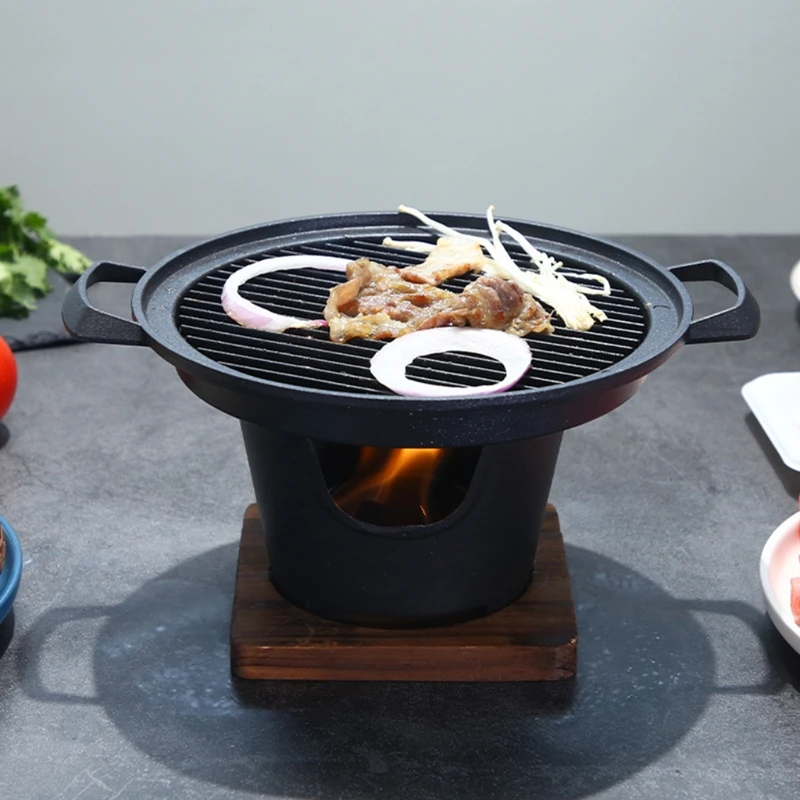 

Креативная кухонная печь в японском стиле для одного человека, спиртовая плита, подарки, печь для барбекю, гриль, простой уголь,