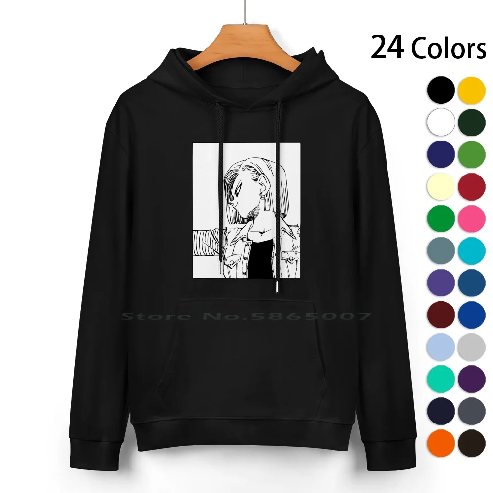 Android 18 Pure Cotton Hoodie Sweater 24 Colors Eighteenth Android Z Lazuli Dr Gero Artificial Human Number 18 N 18 100% Cotton
Android 18 Pure Cotton Hoodie Sweater 24 Colors Eighteenth Android Z Lazuli Dr Gero Artificial Human Number 18 N 18 100% Cotton