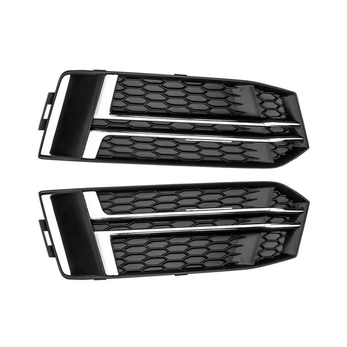 8W0807681F 8W0807682F Fog Light Grille Honeycomb Mesh Side Grille Automobile for A4 B9 2016-2018
8W0807681F 8W0807682F Fog Light Grille Honeycomb Mesh Side Grille Automobile for A4 B9 2016-2018
