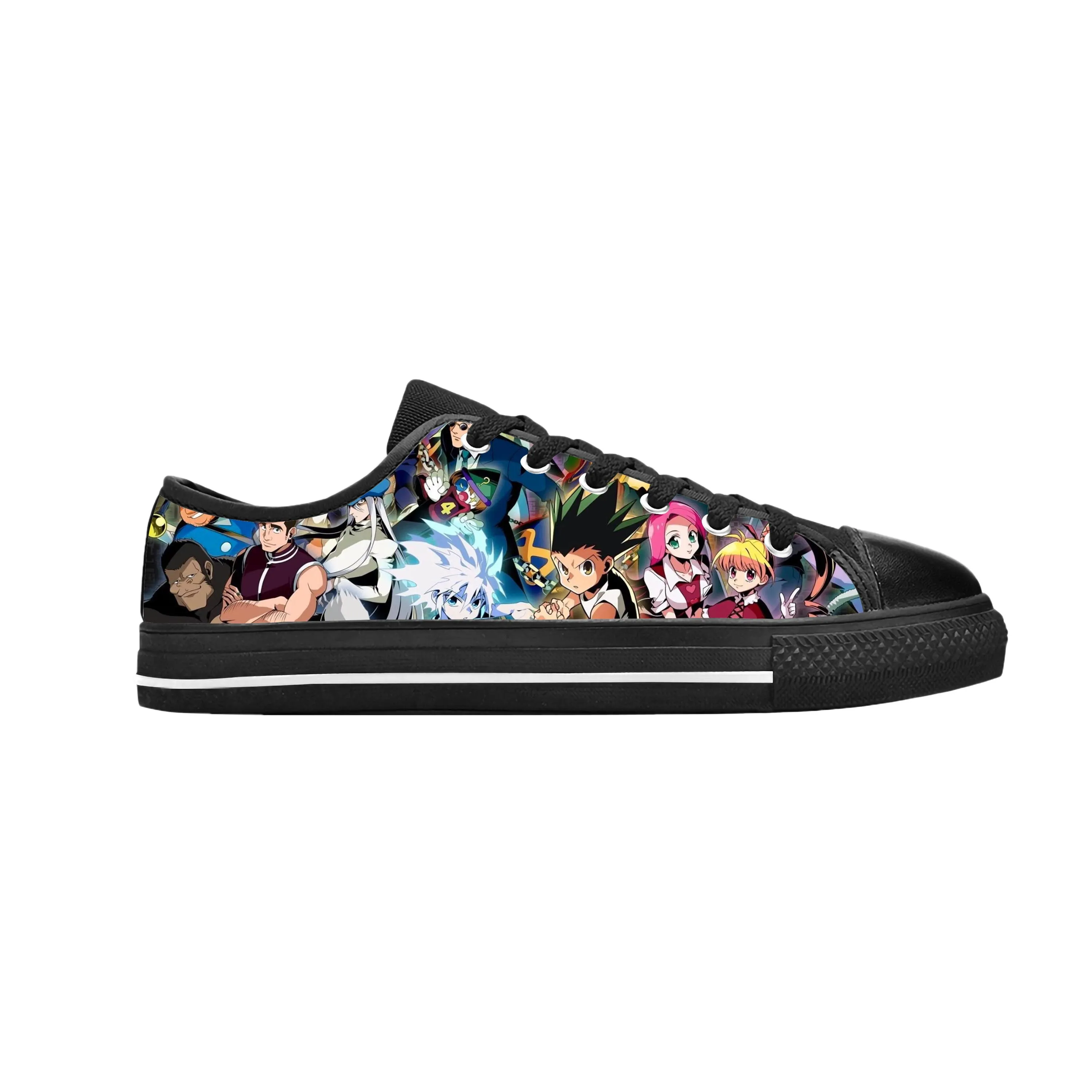 Anime Manga Cartoon Hunter X Hunter Killua Hisoka Casual Cloth Shoes Low Top Comfortable Breathable 3D Print Men Women Sneakers
Anime Manga Cartoon Hunter X Hunter Killua Hisoka Casual Cloth Shoes Low Top Comfortable Breathable 3D Print Men Women Sneakers