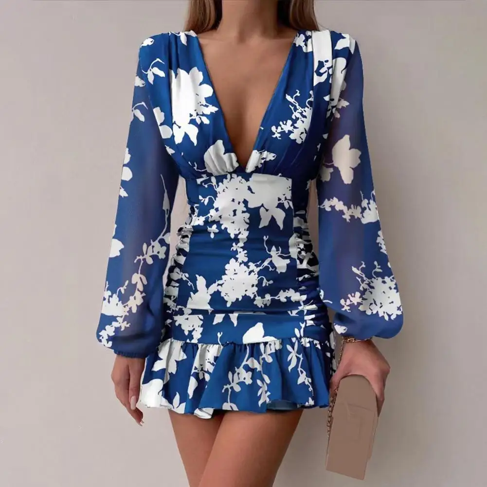 2022 Spring Bodycon Dress Long Lantern Short Dress 2022 Vintage Print Chiffon Hip Wrap Dress V-Neck Elegant Sheath Slim Dress
2022 Spring Bodycon Dress Long Lantern Short Dress 2022 Vintage Print Chiffon Hip Wrap Dress V-Neck Elegant Sheath Slim Dress