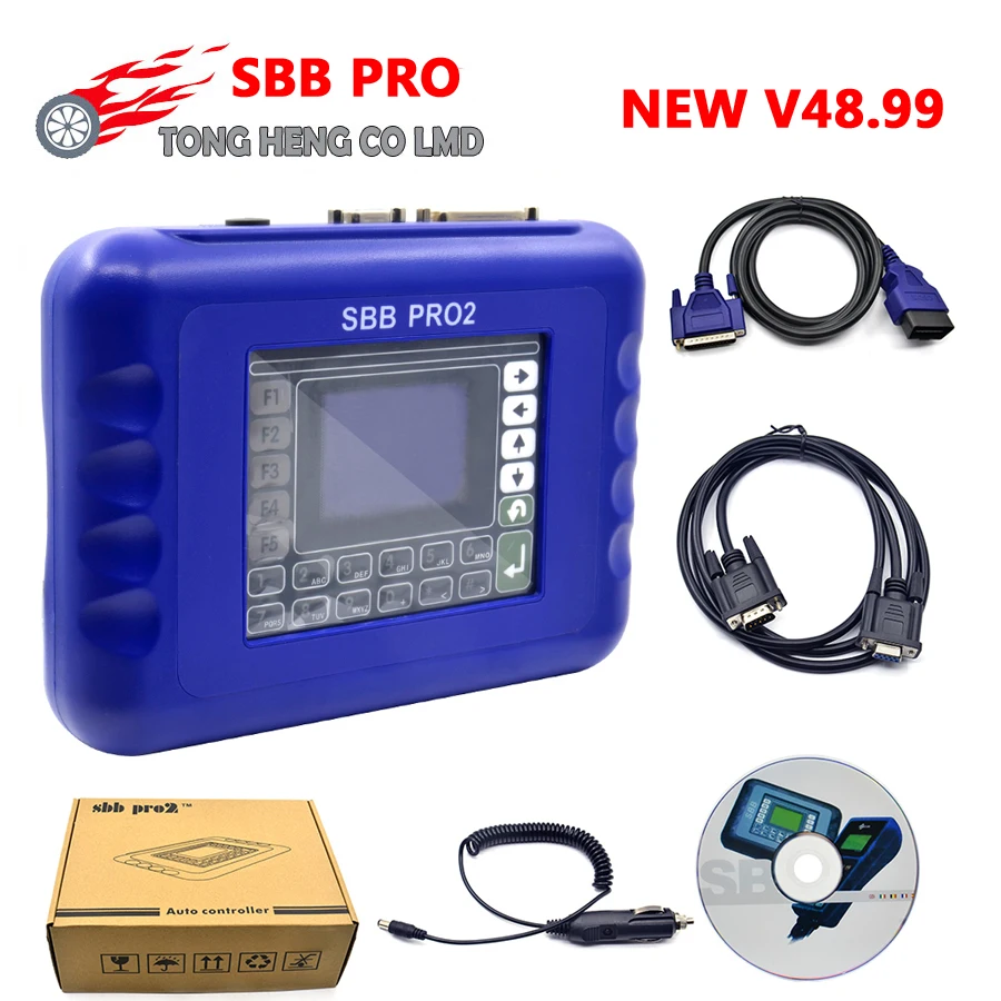 

SBB PRO2 Key Programmer V48.99 V48.88 V46.02 Support Cars Up to 2018 for T-oyota G Chip No Token Limit SBB PRO 2