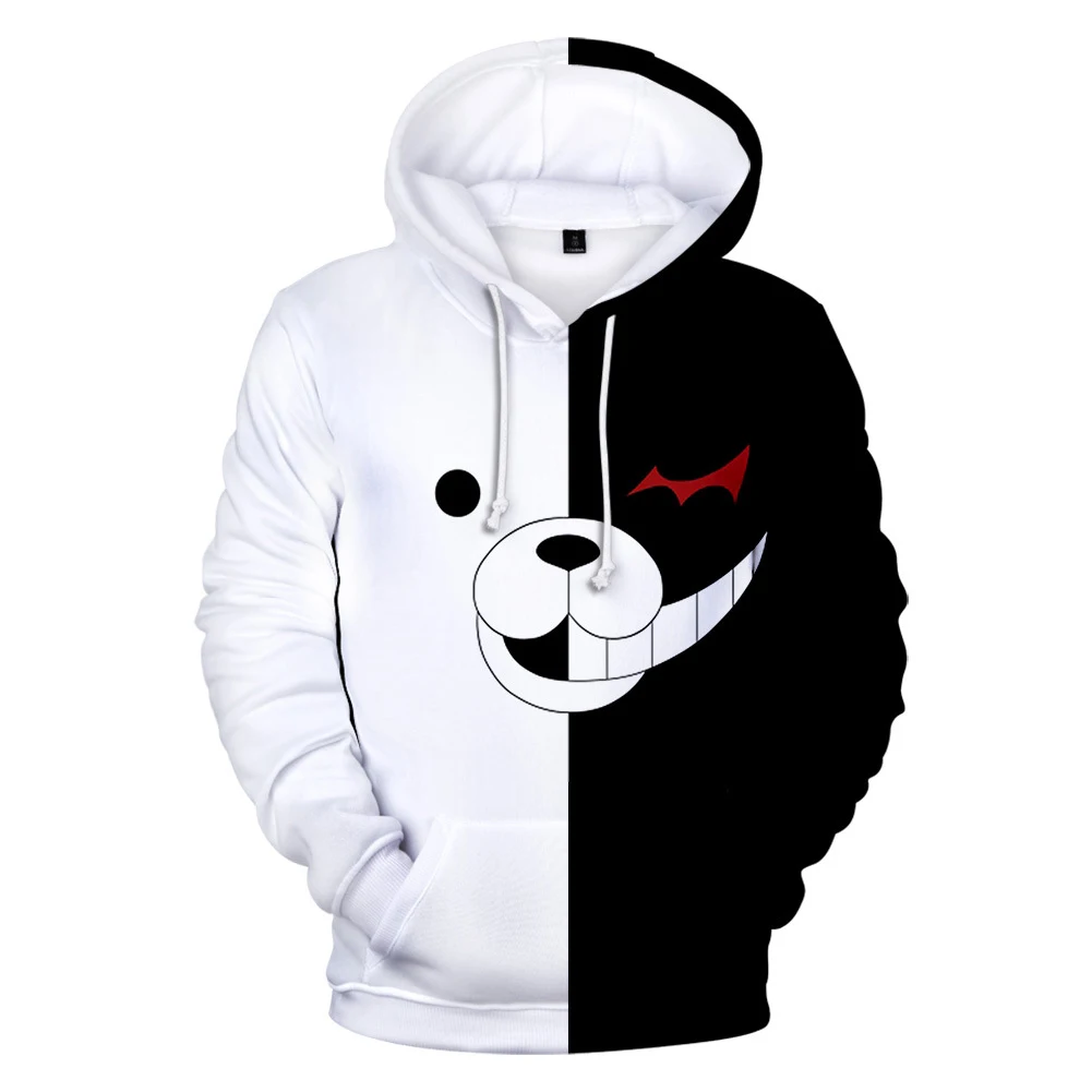 Anime Danganronpa Monokuma Cosplay Costume Black White Bear Hoodie Sweatshirt Pullover Jacket
Anime Danganronpa Monokuma Cosplay Costume Black White Bear Hoodie Sweatshirt Pullover Jacket