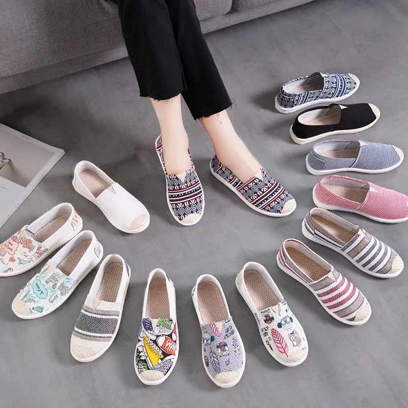 2022 Printed Women's Sneakers Slip-on Light Mesh Shoes Summer Breathable Flat Shoes Women's Single Shoes Flat Lazy Fisherman
2022 Printed Women's Sneakers Slip-on Light Mesh Shoes Summer Breathable Flat Shoes Women's Single Shoes Flat Lazy Fisherman