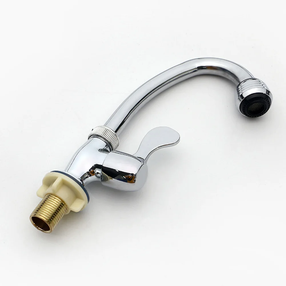 Cold Tap Kitchen Faucet 360° Rotation Accessories Silver Color Single Cold Water Bathroom Accessories Brand New
Cold Tap Kitchen Faucet 360° Rotation Accessories Silver Color Single Cold Water Bathroom Accessories Brand New