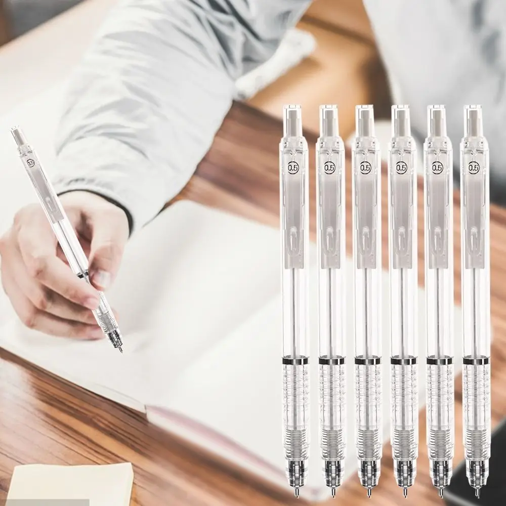 Simple Automatic Mechanical Pencil 0.5MM/0.7MM Plastic Drawing Special Pencil Office School Writing Art Supplies High Quality
Simple Automatic Mechanical Pencil 0.5MM/0.7MM Plastic Drawing Special Pencil Office School Writing Art Supplies High Quality