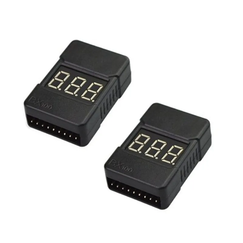 Wholesale 50PCS BX100 1S-8S Battery Voltage Meter Tester Lipo Battery Monitor Buzzer Alarm for RC Airplane Helicopter FPV Drone
Wholesale 50PCS BX100 1S-8S Battery Voltage Meter Tester Lipo Battery Monitor Buzzer Alarm for RC Airplane Helicopter FPV Drone