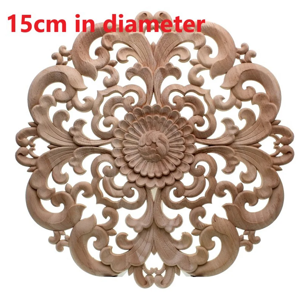 Home Decoration Onlay Applique Woodcarving Decal High Quality Multiple Sizes Round 15/20cm Cabinet Door Decals
Home Decoration Onlay Applique Woodcarving Decal High Quality Multiple Sizes Round 15/20cm Cabinet Door Decals