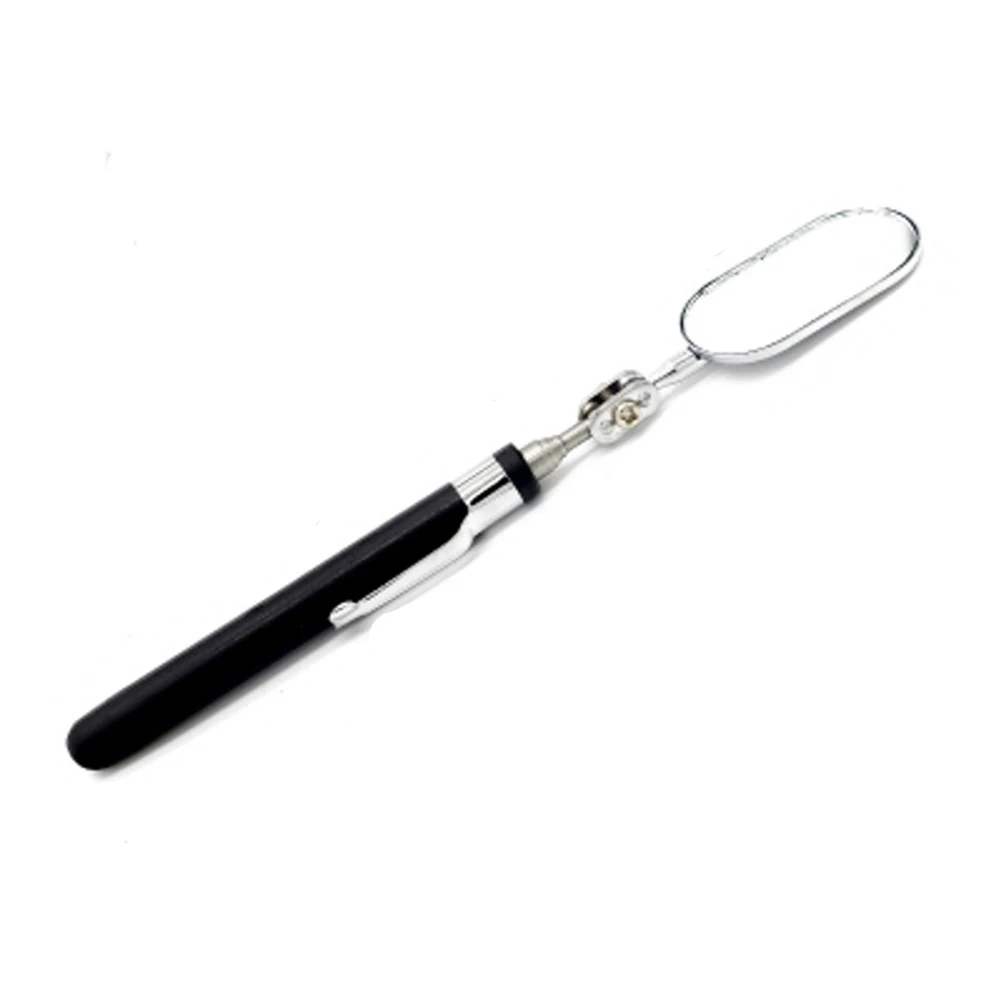 

Anti Slide Handle Swivel Inspection Mirror Car Mechanic Folding Tool Adjustable Length Durable And Reliable Stable Grip