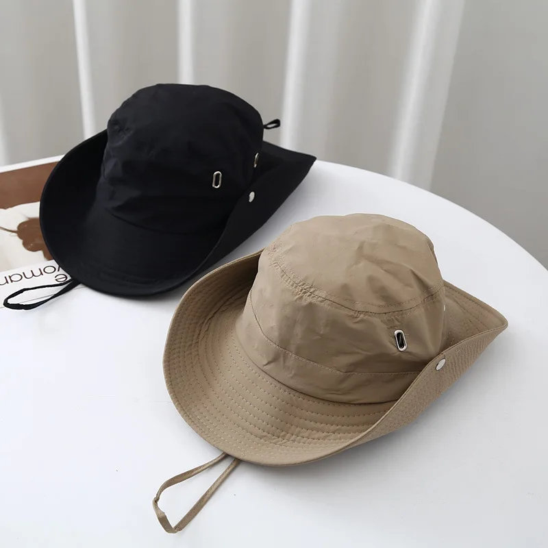 New Korean Outdoor Fishing Hiking Bucket Hat Men Women Casual Outdoor Fordable Fishermen Panama Sun Caps Unisex Summer Hat
New Korean Outdoor Fishing Hiking Bucket Hat Men Women Casual Outdoor Fordable Fishermen Panama Sun Caps Unisex Summer Hat