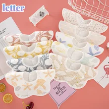 Baby Bibs 360 Degree Rotation 6 Layers Cotton Printed Baby Kids Bandana Burp Cloth Soft Newborn Infant Saliva Towel Baby Stuff
Baby Bibs 360 Degree Rotation 6 Layers Cotton Printed Baby Kids Bandana Burp Cloth Soft Newborn Infant Saliva Towel Baby Stuff