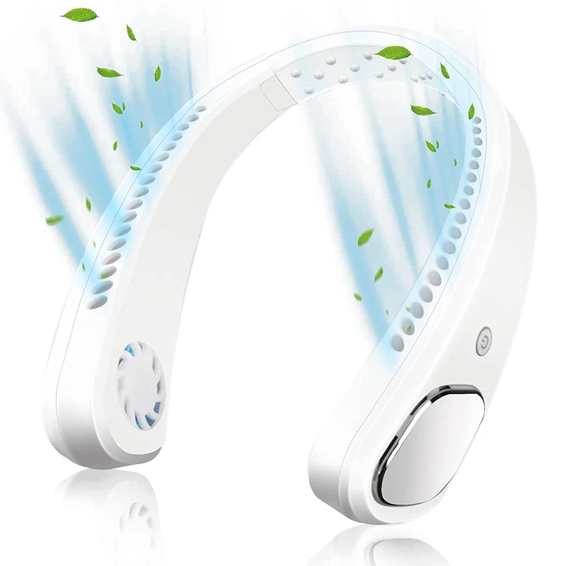 Portable Neck Fan Hands Free Personal Fan Bladeless Hanging Neck Fan USB Rechargeable Battery Operated Cooling Fan
Portable Neck Fan Hands Free Personal Fan Bladeless Hanging Neck Fan USB Rechargeable Battery Operated Cooling Fan