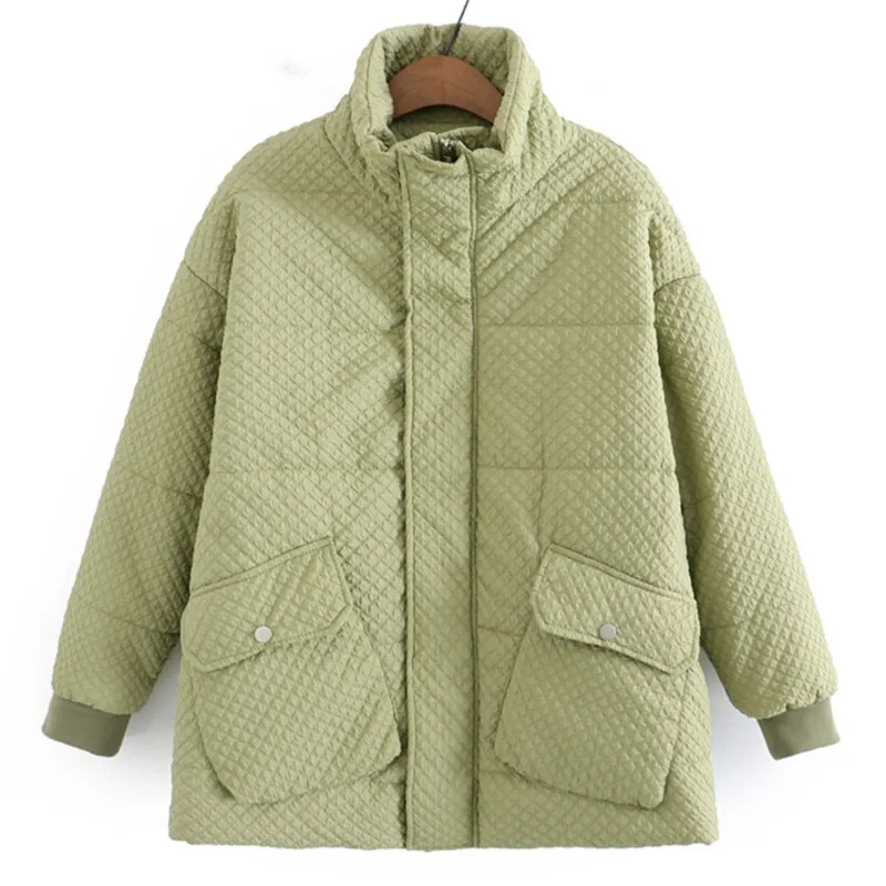 4XL Winter Parka Plus Size Women's Clothing Double Pockets Stand Collar Down Cotton Padded Jacket 2022 Fashion Loose Warm Coat
4XL Winter Parka Plus Size Women's Clothing Double Pockets Stand Collar Down Cotton Padded Jacket 2022 Fashion Loose Warm Coat