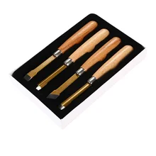 SK5 Beech Graver New Four-Piece Gold-Plated Wood Carving Knife Hardware Practical Wood Carving Graver Tools
SK5 Beech Graver New Four-Piece Gold-Plated Wood Carving Knife Hardware Practical Wood Carving Graver Tools