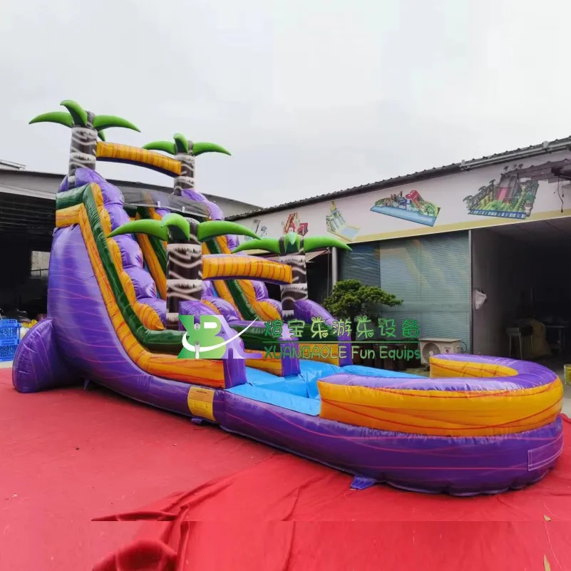 Palm Tree Marble purple Commercial moonwalk jumper bouncy castle inflatable water slide for rental party
Palm Tree Marble purple Commercial moonwalk jumper bouncy castle inflatable water slide for rental party