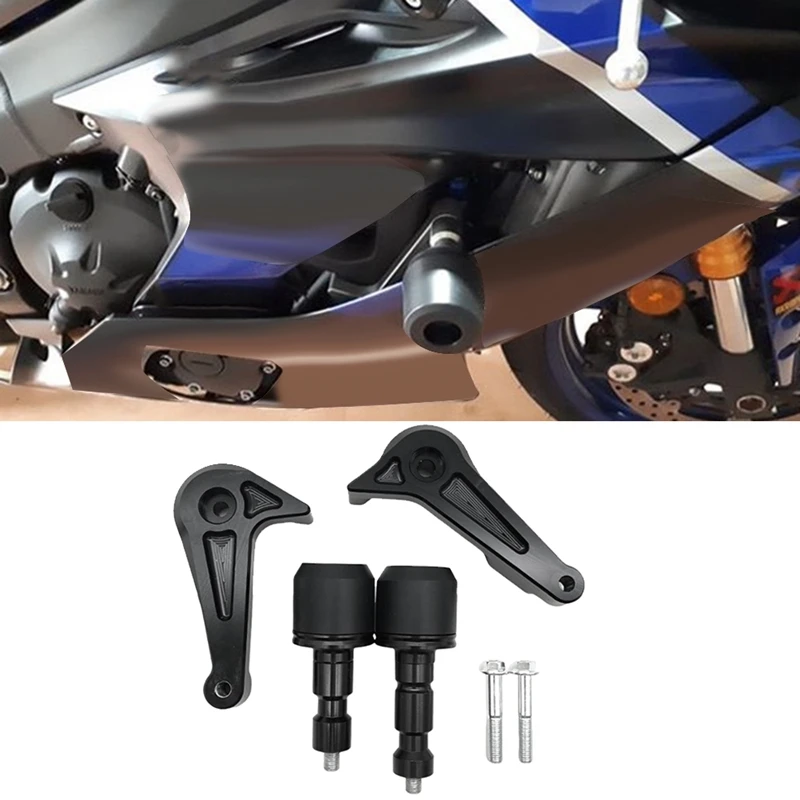Motorcycle Aluminium Alloy Falling Protection Frame Slider Crash Pad Protector For YAMAHA YZF-R6 2017-2022
Motorcycle Aluminium Alloy Falling Protection Frame Slider Crash Pad Protector For YAMAHA YZF-R6 2017-2022
