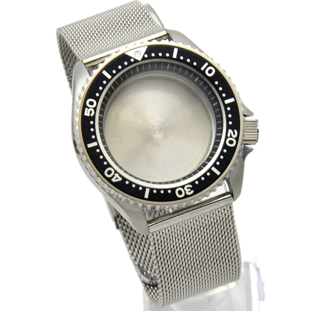 42mm 316 Stainless Steel Watch Strap Belt Bezel Watch Case Set Replace For Japanese NH35 NH36 Mechanical Movement Accessories
42mm 316 Stainless Steel Watch Strap Belt Bezel Watch Case Set Replace For Japanese NH35 NH36 Mechanical Movement Accessories