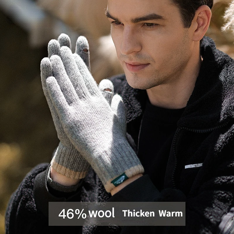 2022 New Winter Unisex Wool Knitted Gloves Men Women Windproof Plush Thickened Thermal Flip Finger Touch Screen Lovers Gloves
2022 New Winter Unisex Wool Knitted Gloves Men Women Windproof Plush Thickened Thermal Flip Finger Touch Screen Lovers Gloves