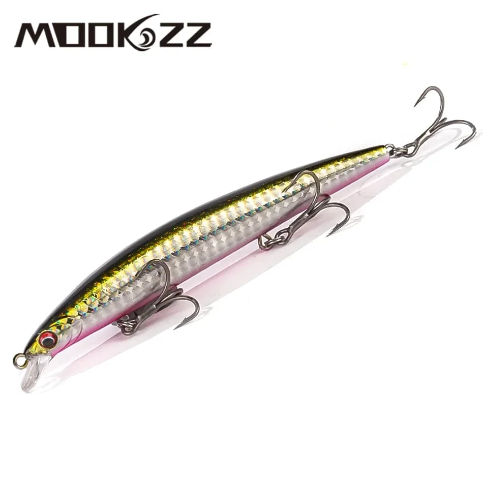 MOOKZZ 143mm/20g 125mm/13.5g SEA Minnow Floating Lure MINNOW Hard Fishing Lure Wobble Crankbait Bait Floating Minnow Fishing
MOOKZZ 143mm/20g 125mm/13.5g SEA Minnow Floating Lure MINNOW Hard Fishing Lure Wobble Crankbait Bait Floating Minnow Fishing