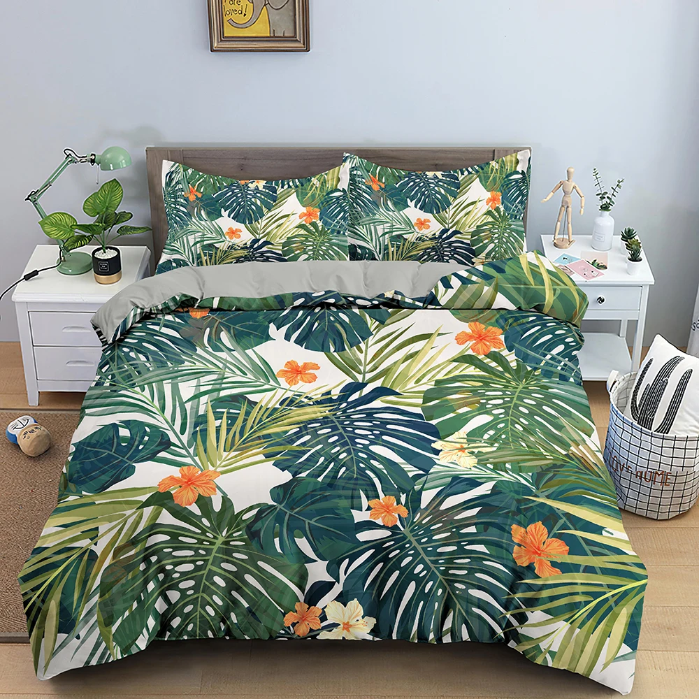 Forest Green Nature Weed Leaves Luxury Duvet Cover Double King Queen Size Polyester Quilt Cover with Pillowcases for Kids Adults
Forest Green Nature Weed Leaves Luxury Duvet Cover Double King Queen Size Polyester Quilt Cover with Pillowcases for Kids Adults