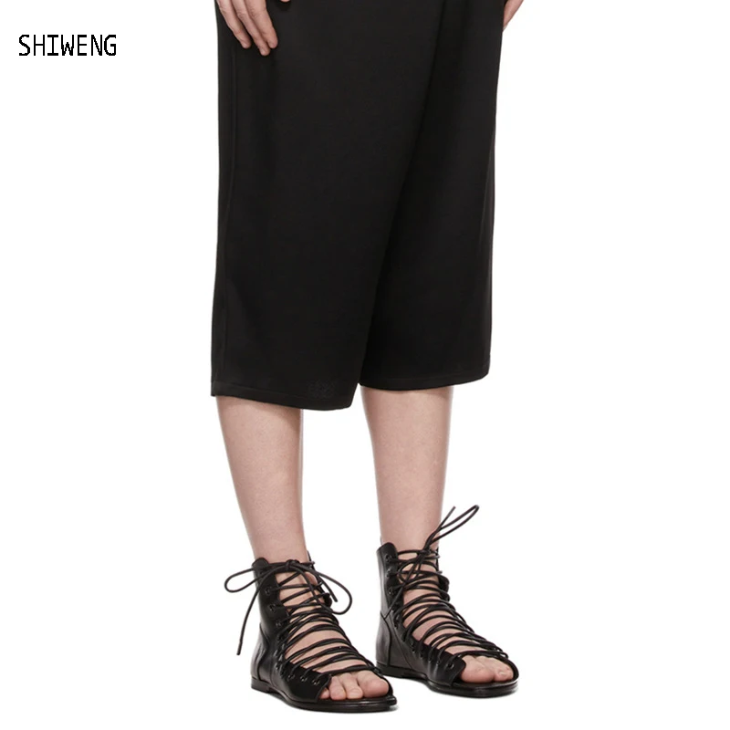 2024 New Short Sandals Martin Sandals Boots Strappy Roman Sandals Flat Sandals Cool Large Size Hollow Lace Up Sandals 43
2024 New Short Sandals Martin Sandals Boots Strappy Roman Sandals Flat Sandals Cool Large Size Hollow Lace Up Sandals 43