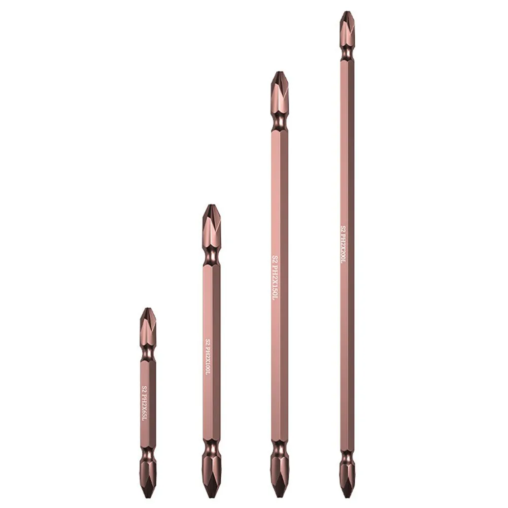 1pc Double Head PH2 Screwdriver Bit 1/4'' Hex Shank Magnetic Electric Screwdriver Bit Tools 65mm/100mm/150mm/200mm/250mm/300mm
1pc Double Head PH2 Screwdriver Bit 1/4'' Hex Shank Magnetic Electric Screwdriver Bit Tools 65mm/100mm/150mm/200mm/250mm/300mm