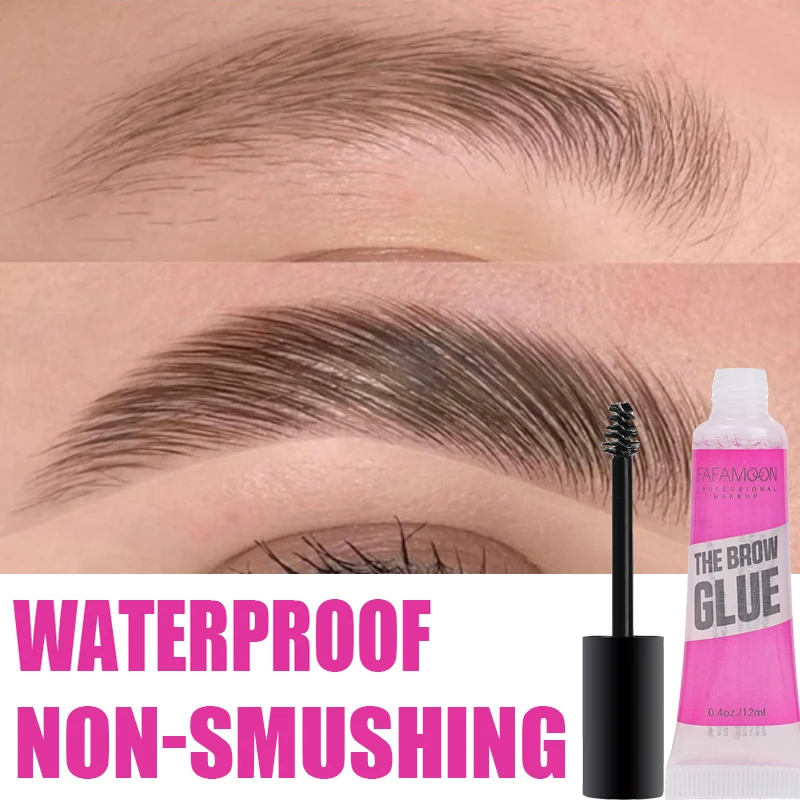 

Waterproof Eyebrow Styling Wax Makeup Quick-drying Lasting Brow Pomade Setting Natural Transparent Stereo Wild Eyebrow Gel Soap