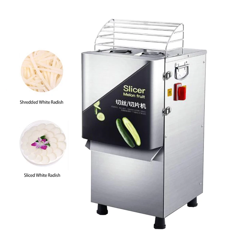 Electric Vegetable Slicer Shred Machine Potato Carrot Ginger Cutter Multifunction Vegetable Cutting Machine Commercial Shredder
Electric Vegetable Slicer Shred Machine Potato Carrot Ginger Cutter Multifunction Vegetable Cutting Machine Commercial Shredder