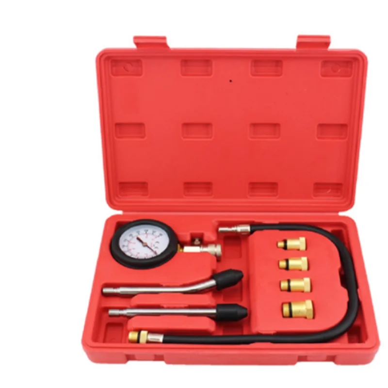 NEW Petrol Engine Compression Tester Kit Set For Automotive Pressure gauge
NEW Petrol Engine Compression Tester Kit Set For Automotive Pressure gauge