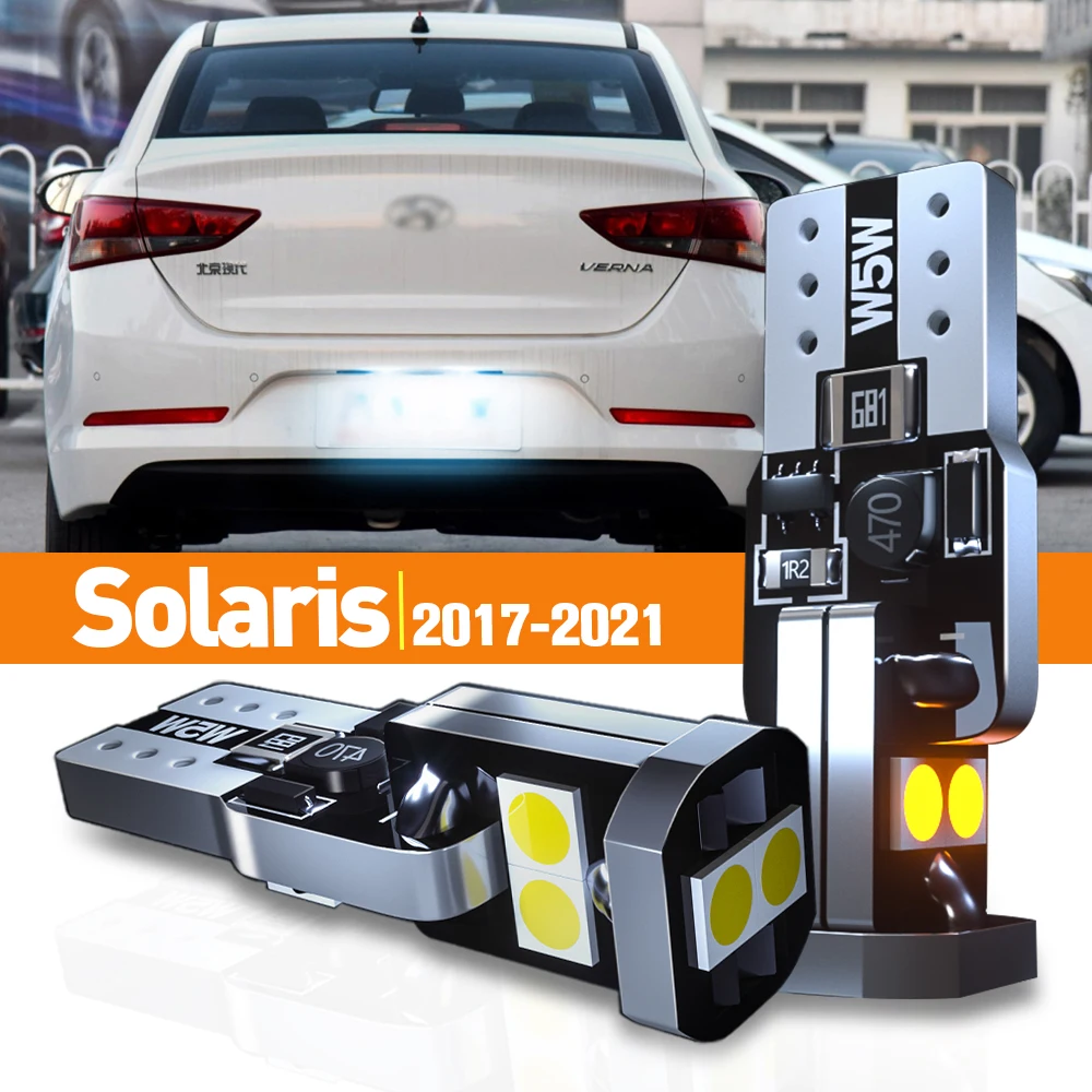 2x LED License Plate Light For Hyundai Solaris 2017 2018 2019 2020 2021 Accessories Canbus Lamp
2x LED License Plate Light For Hyundai Solaris 2017 2018 2019 2020 2021 Accessories Canbus Lamp