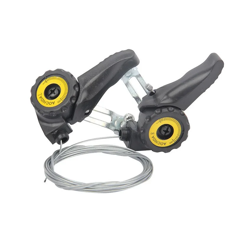 Plastic Bicycle Thumb Shifter Lever 18 Speeds for Road Mountain Bike Left Right Side Shifter with Inner Cable Bicycle Parts 
Plastic Bicycle Thumb Shifter Lever 18 Speeds for Road Mountain Bike Left Right Side Shifter with Inner Cable Bicycle Parts