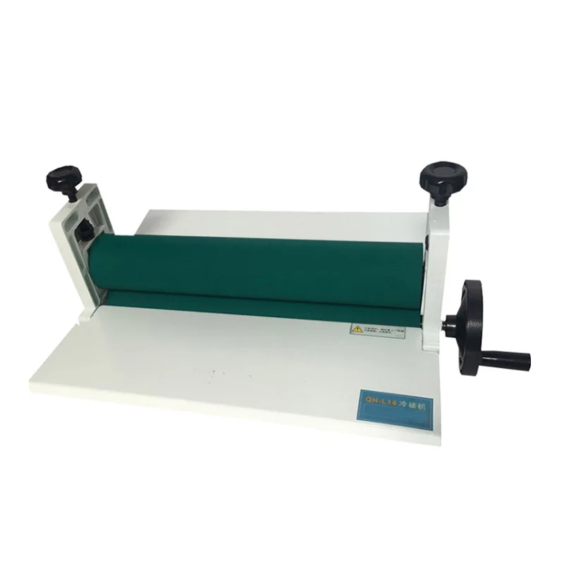 QH-14 Manual Cold Laminating Machine Small Household Silicone Roller Manual Photo Cold Laminating Machine 15 Inches
QH-14 Manual Cold Laminating Machine Small Household Silicone Roller Manual Photo Cold Laminating Machine 15 Inches