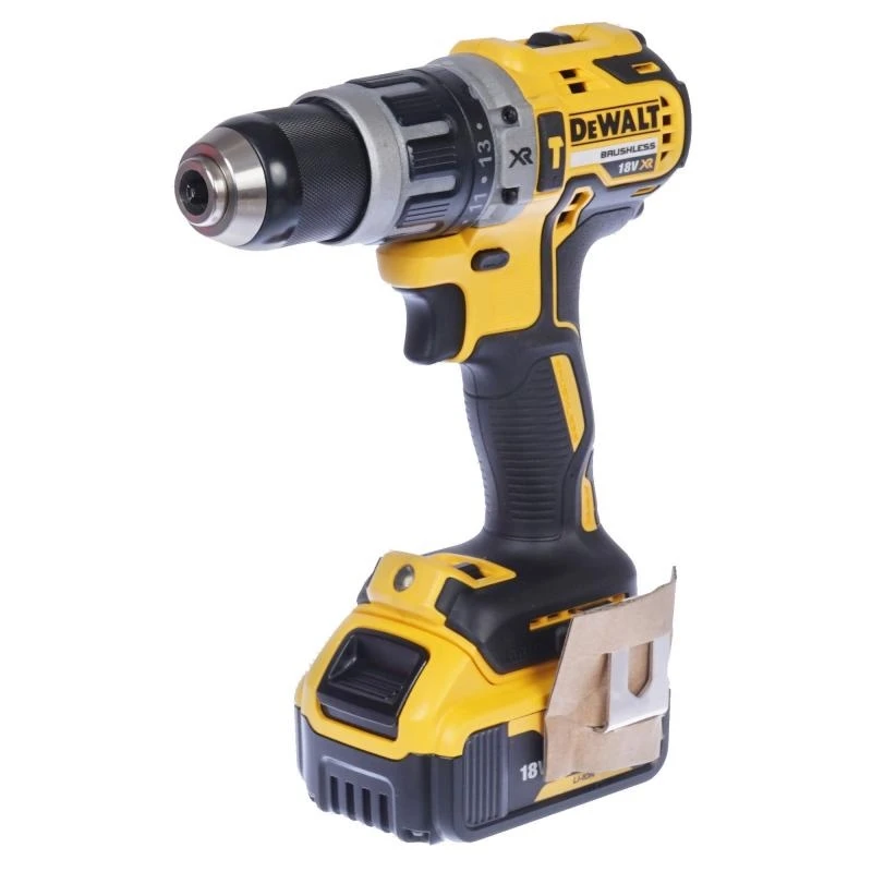 Дрель-шуруповерт аккумуляторная DeWalt DCD796P2 (2 Li-Ion батареи напряжение 18В 2 скорости